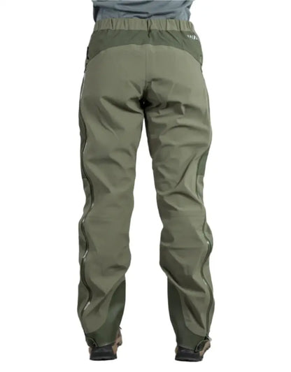 Olive green Bushbuck Alpine Waterproof Pants perfect for country clothing adventures