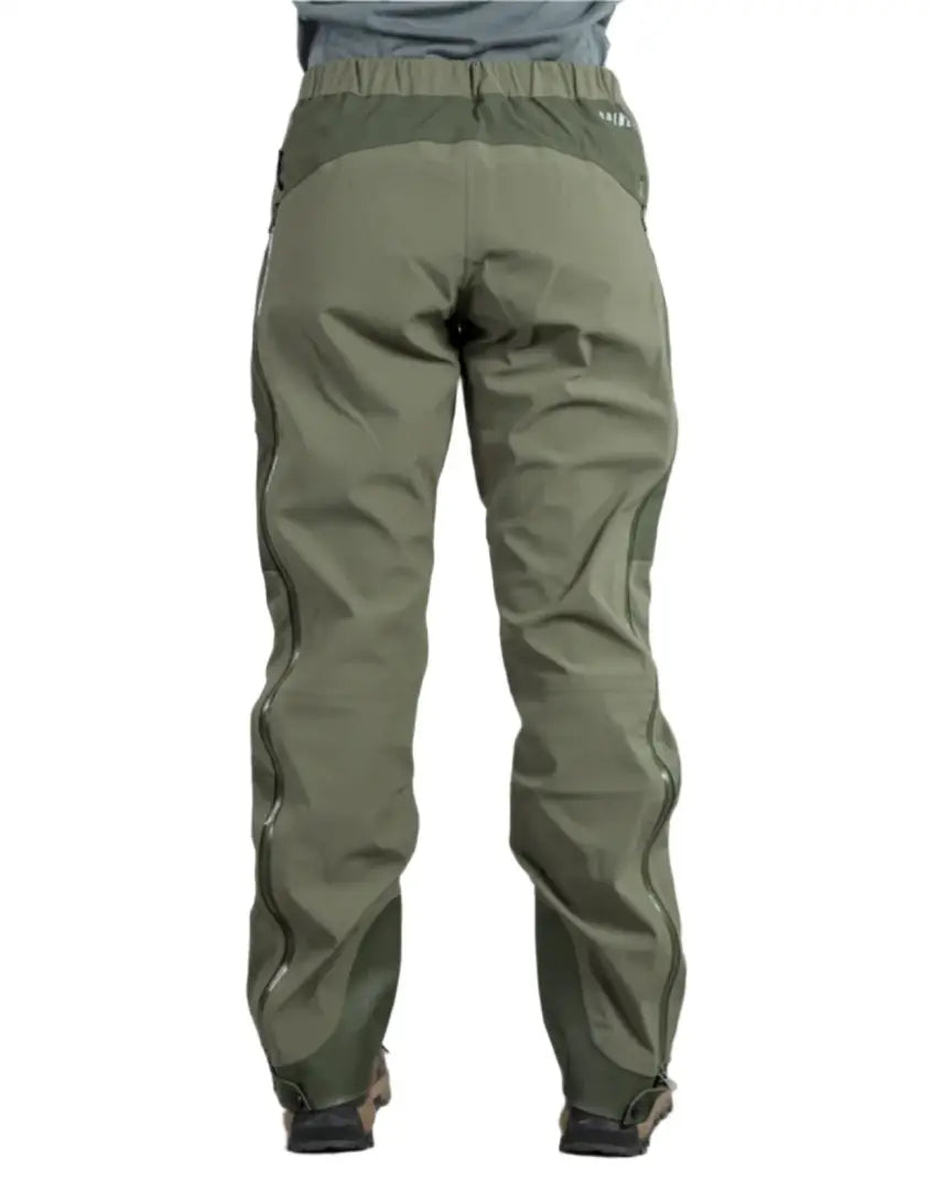 Olive green Bushbuck Alpine Waterproof Pants perfect for country clothing adventures