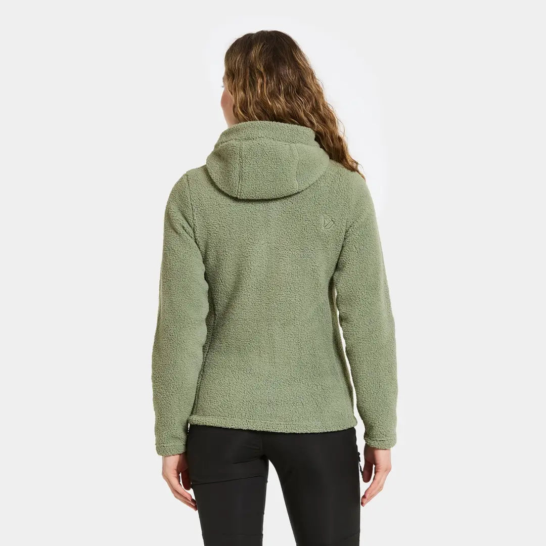 Green hooded fleece jacket from Didriksons for country clothing and outdoor adventures