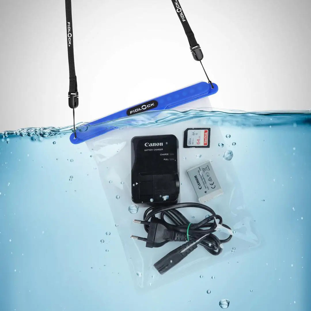 Fidlock Maxi Dry Bag with camera accessories for ultimate waterproof protection