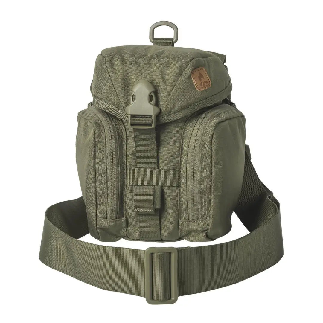 Military-style olive green Helikon-Tex Essential Cordura Kitbag for hunting and outdoors