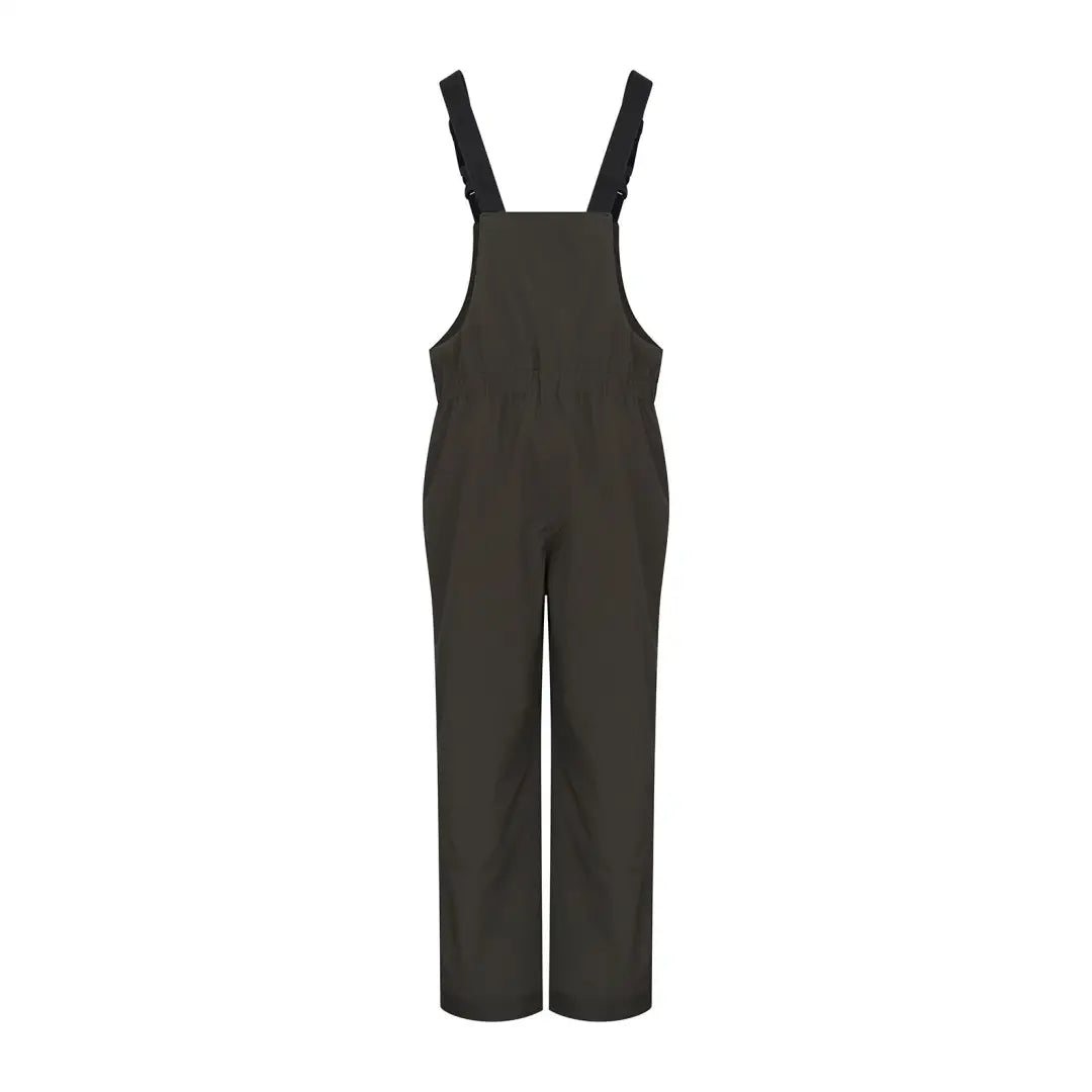 Dark green King II Thermal Bib & Brace overalls with shoulder straps and full-length legs
