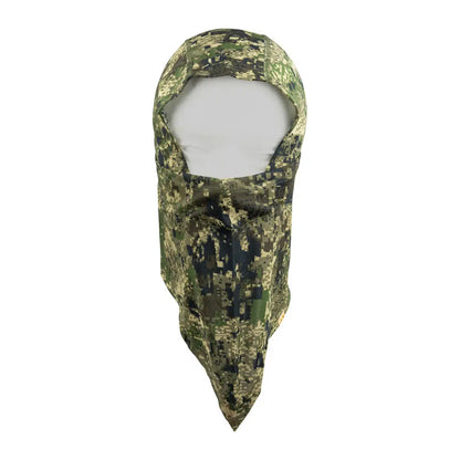 Camouflage Jack Pyke Stealth Balaclava with oval eye opening for ultimate concealment