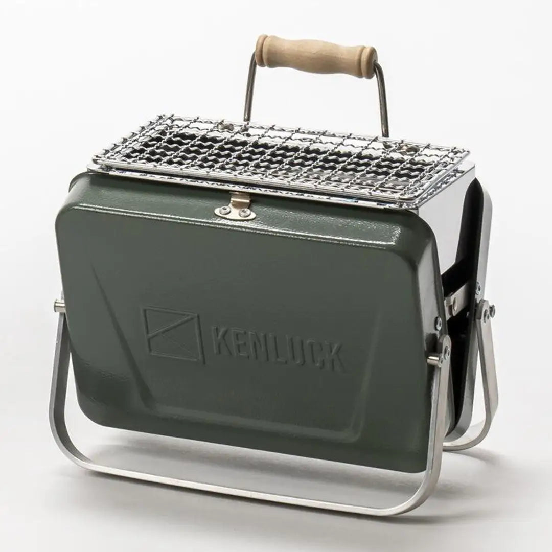 Portable charcoal grill perfect for outdoor cooking with the Kenluck Mini Grill