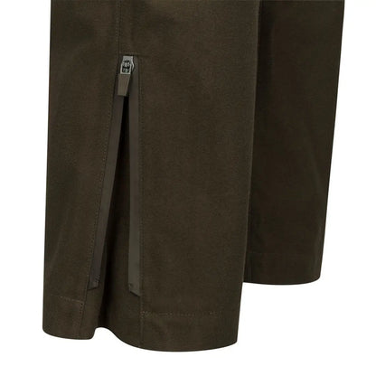 Olive green New Forest Country Sport Trousers with zippered leg openings for outdoor fun