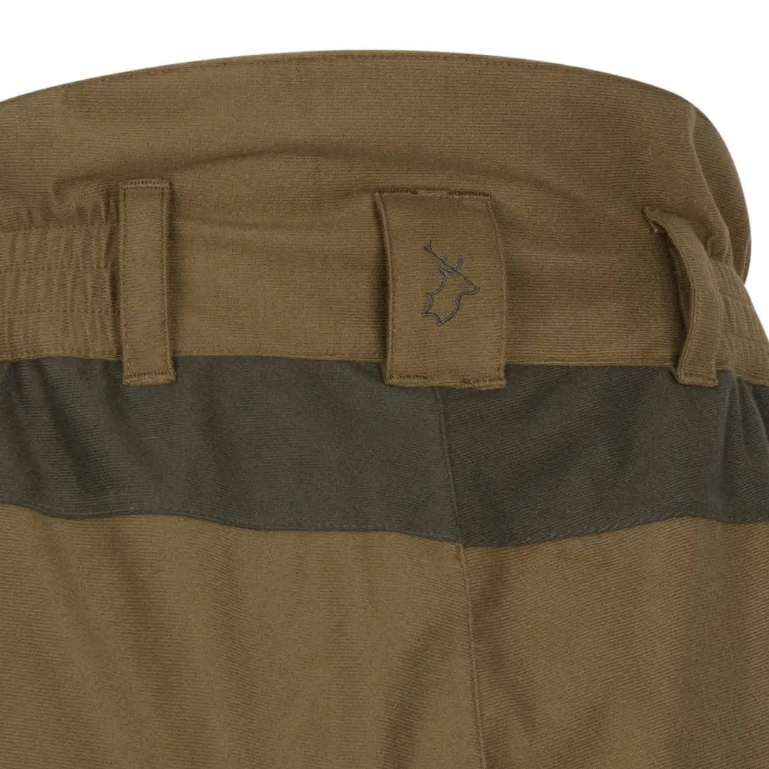 Khaki and green New Forest Ladies Nightjar Trousers for outdoor adventures