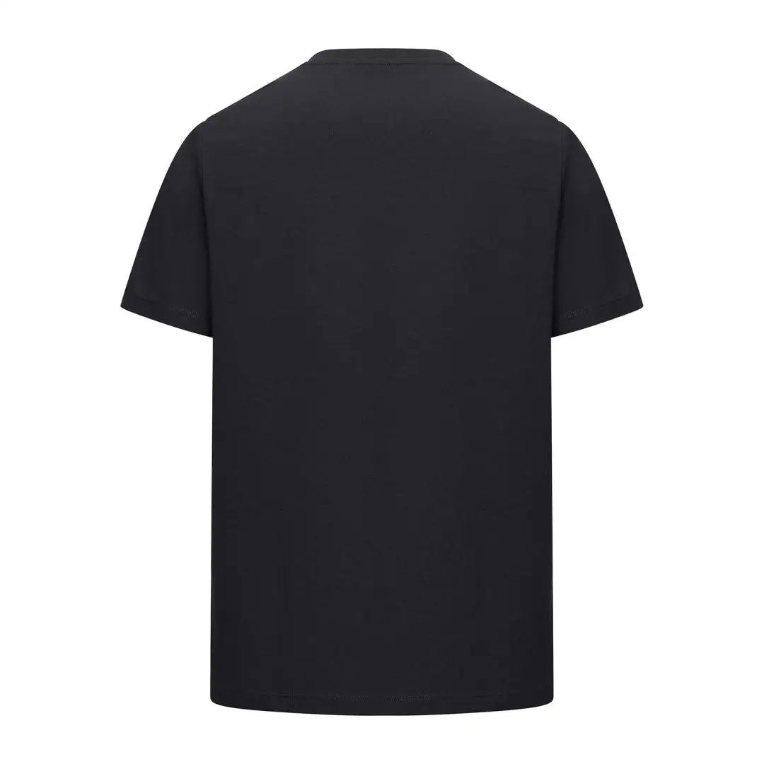 Black short-sleeved New Forest Logo T-Shirt, perfect for country clothing and hunting