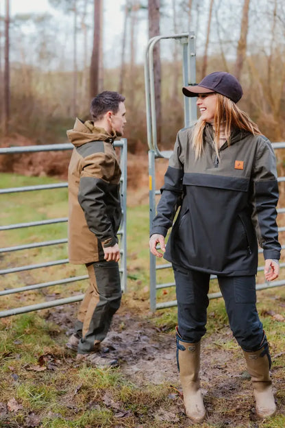 Two-tone outdoor apparel featuring New Forest Nightjar Trousers in a stylish design