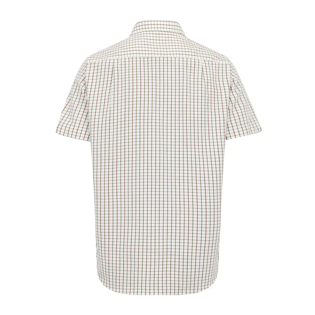 New Forest Premium 100% Cotton Short Sleeve Shirt in stylish checkered design