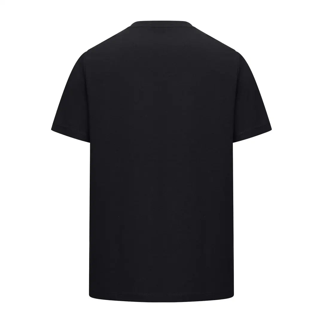 Black short-sleeved t-shirt from New Forest T-Shirt 2-Pack, perfect for country clothing adventures