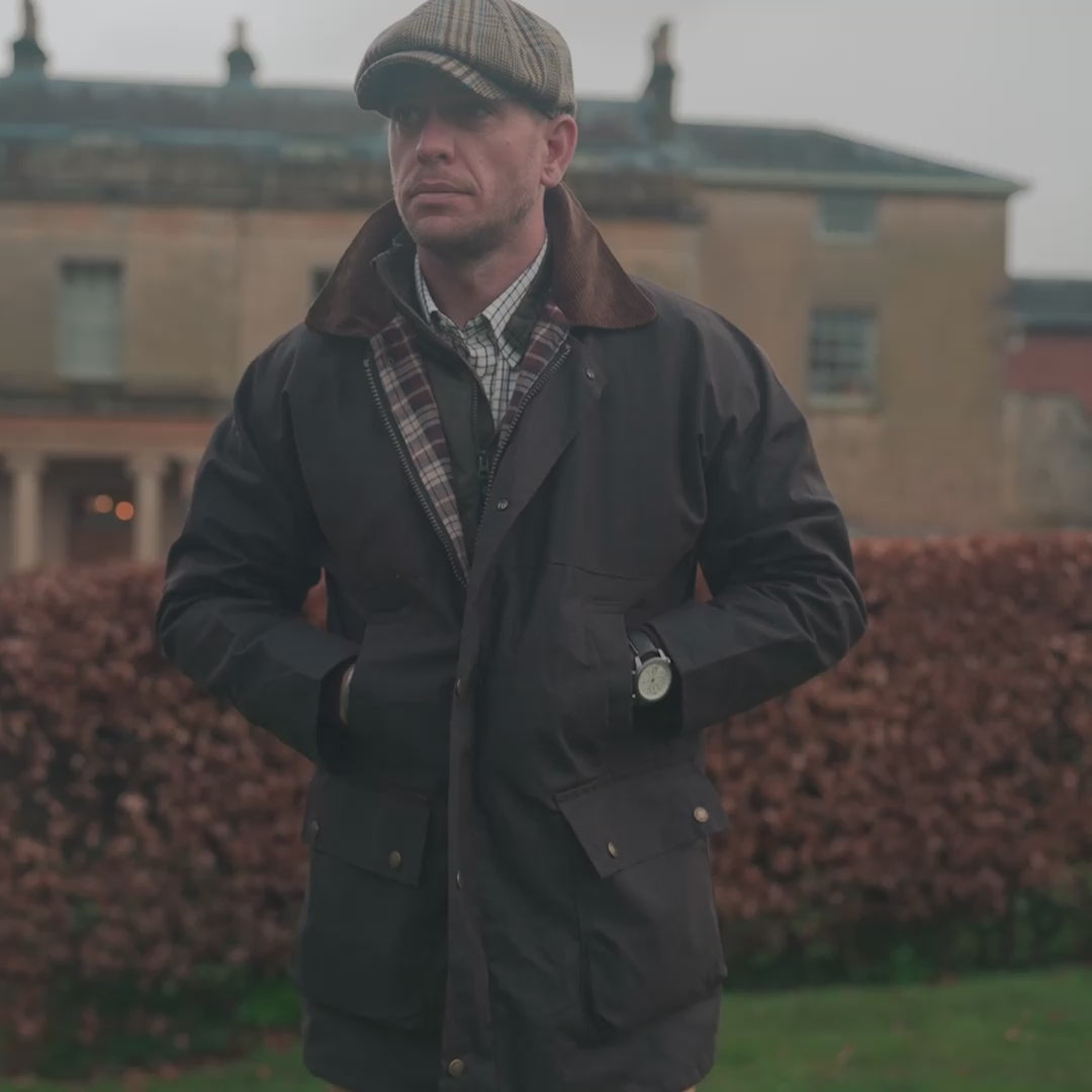 New Forest Padded Wax Jacket