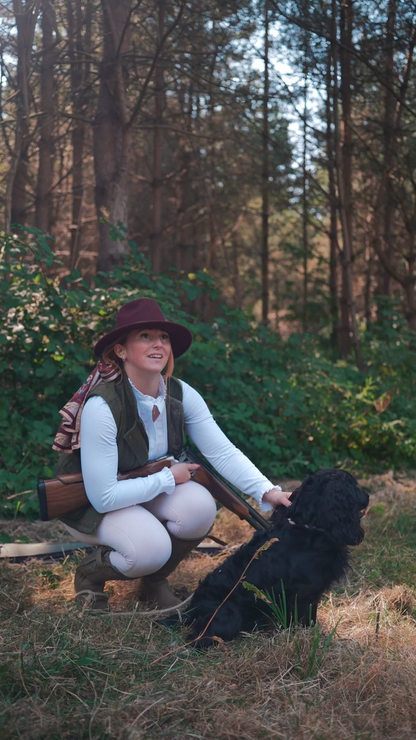 New Forest Ladies Tweed Gilet
