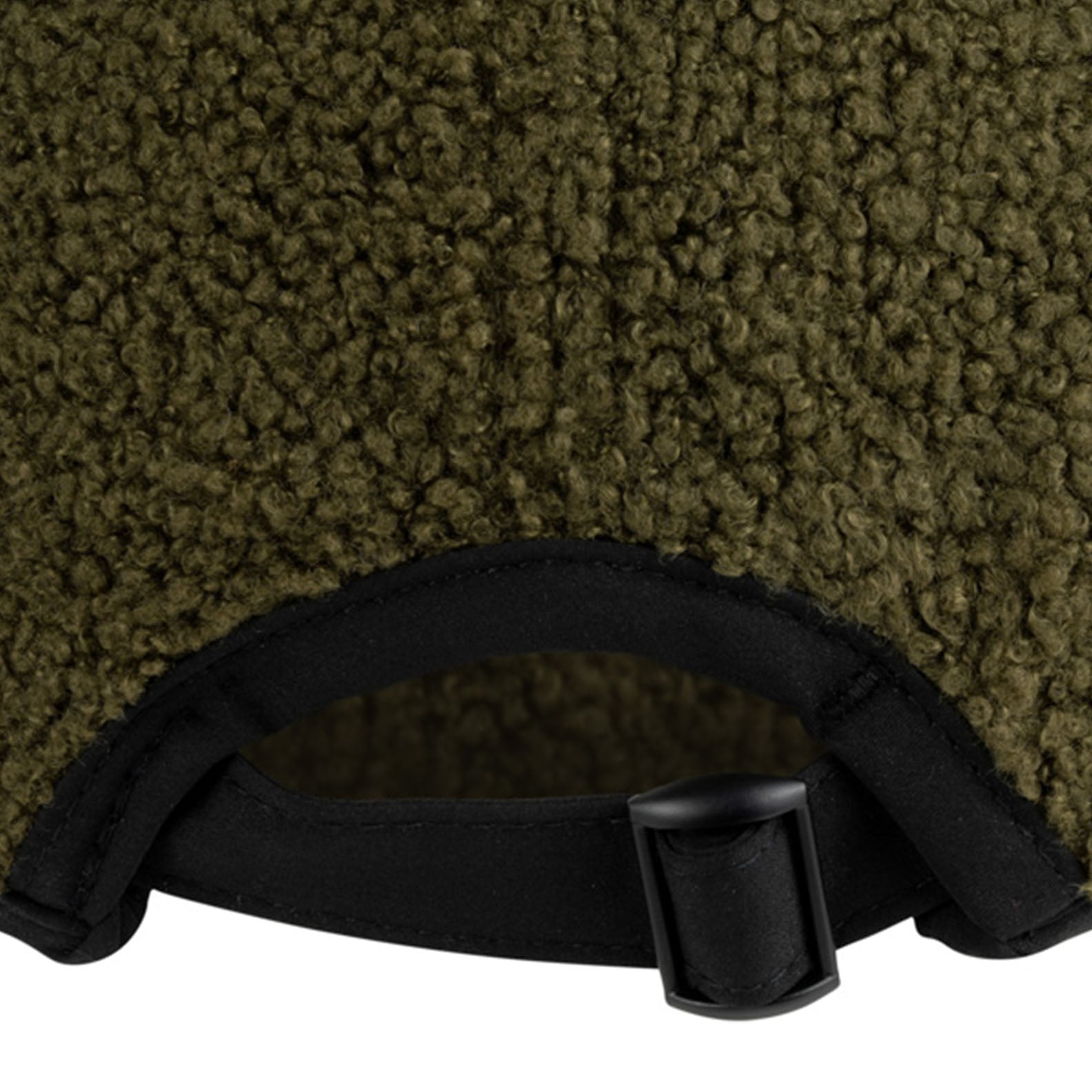 Olive green Speero Sherpa Baseball Cap for a cozy and stylish look