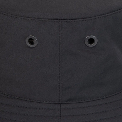 Dark gray Tilley Logo Technical T1 Bucket hat perfect for outdoor adventures