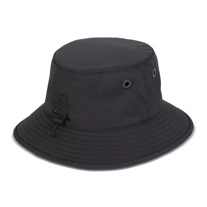 Black Bucket Hat from Tilley Logo Technical T1 Bucket for style and sun protection